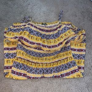 Off the shoulder dress